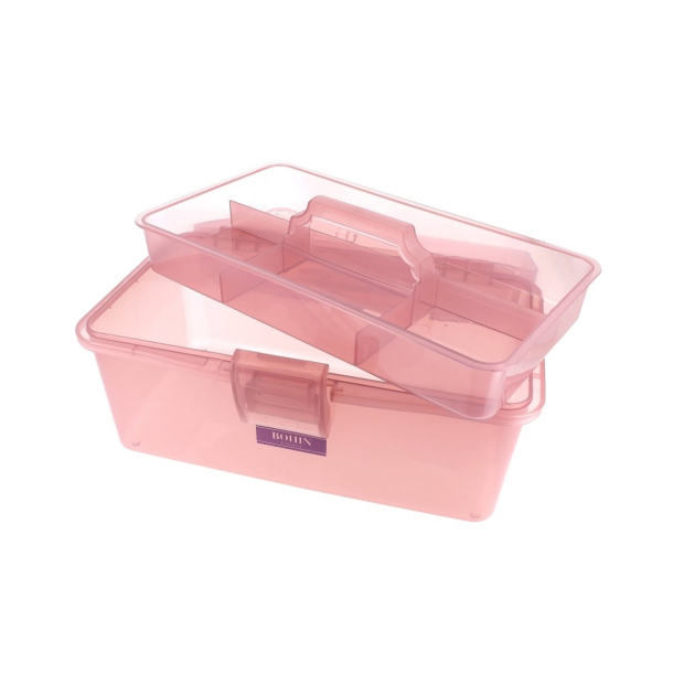 Sewing box - Medium size - L26 cm x W15 cm x H14 cm