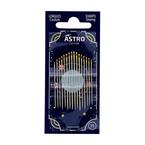 Sharps sewing needles - Astro Couture