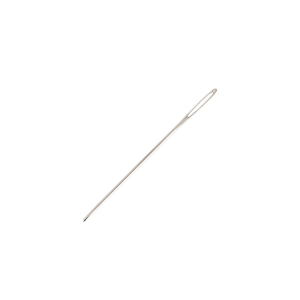 Laces threading needles. Pack of 25 blunt point bodkin needles