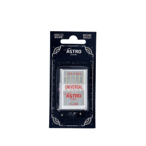 Universal sewing machine needles 70 to 110 - Astro Couture