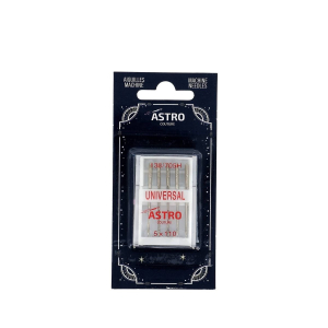 Universal sewing machine needles 70 to 110 - Astro Couture