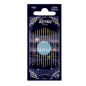 Milliners sewing needles - Astro Couture