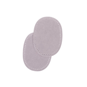 Sew-on suede repair patches