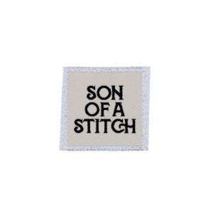 Sew-on woven labels