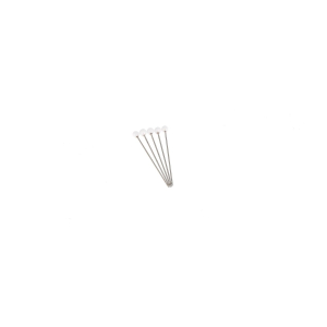 Box of 200 super fine glass head pins, white - 35 mm - ø 0.50 mm