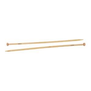 Bamboo knitting needle 30 cm