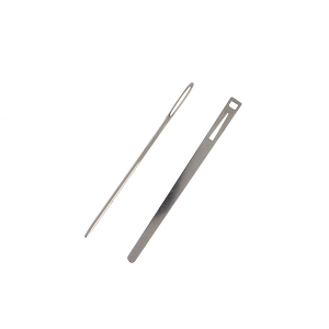 Laces threading needles. Pack of 25 blunt point bodkin needles