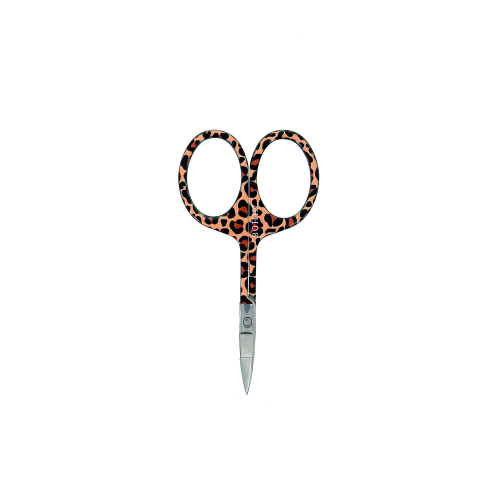 SCISSORS  FANCY "WILD WORLD" LEOPARD-Blister