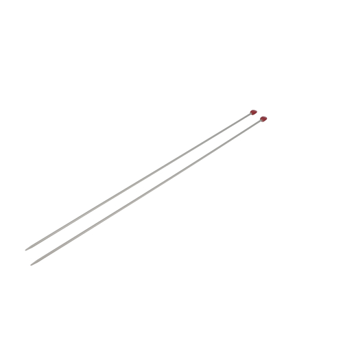 Knitting aluminium needles - 15 3/4"