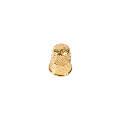 Gold plated thimbles 