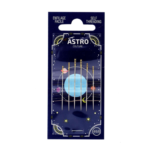 Self threading needles - 6 pcs - Astro Couture