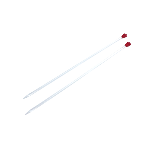 Plastic knitting needles - 13 3/4"