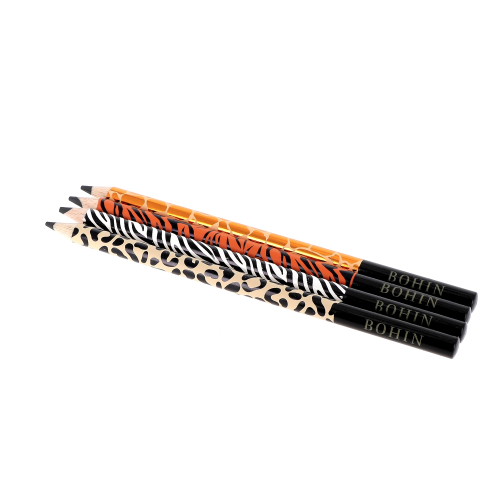 DRESSMAKER PENCIL "WILD WORLD" LEOPARD - WHITE - Blister