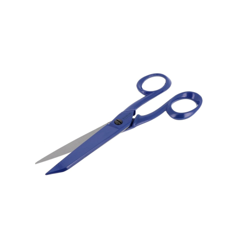 Blue epoxy seamstress scissors