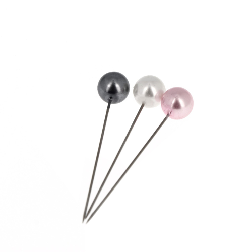 Pearl head pins