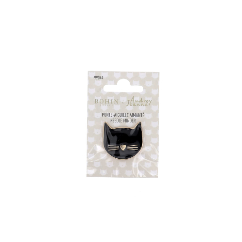 Needle Minder - BOHIN x Audrey Jeanne  - Black cat