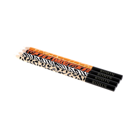 DRESSMAKER PENCIL "WILD WORLD" LEOPARD - WHITE - Blister