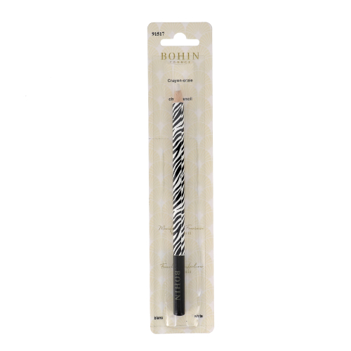 DRESSMAKER PENCIL "WILD WORLD" LEOPARD - WHITE - Blister