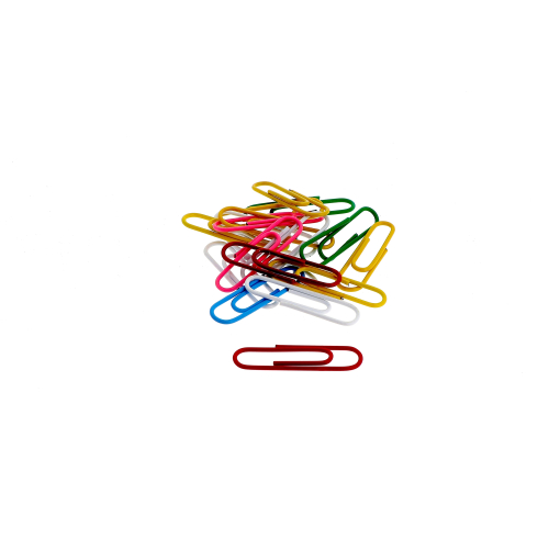 Colored paper clips