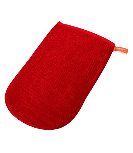 gant de couture velours rouge 