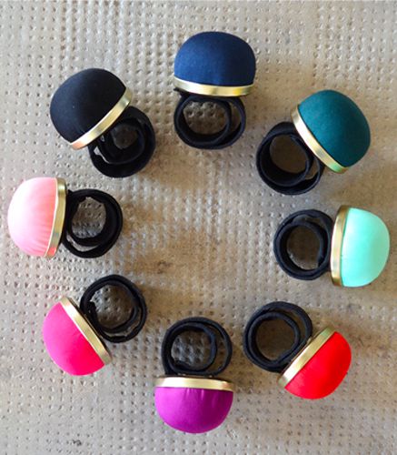 bracelets pelote ajustable de couleur